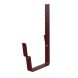 Lindab Rectangular Steel Gutter 210mm Flex-Fit Rafter Bracket - 140mm Dark Red