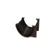 FloPlast Deepflow/ Hi-Cap Gutter Union Bracket - 115mm x 75mm Brown