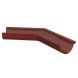 Lindab Steel Gutter External Angle 135 - 125mm Dark Red