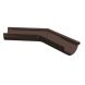 Lindab Steel Gutter External Angle 135 - 150mm Coffee Brown
