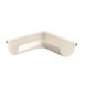 Lindab Steel Gutter External Angle 90 - 125mm Antique White