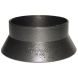 FloPlast Ring Seal Soil Weathering Collar - 110mm Cast Iron Effect