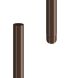 Lindab Steel Downpipe - 100mm x 3mtr Brown
