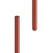 Lindab Steel Downpipe - 75mm x 3mtr Tile Red