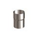 Lindab Magestic Steel Downpipe Connector - 120mm Galvanised