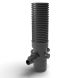 SiltGuard Silt Trap Heavy Duty with Filter  - 1475mm Deep x 300mm Diameter with 110mm Outlets
