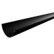 Galeco Steel Gutter - 120mm x 3mtr Black