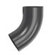 Galeco Steel Downpipe Bend - 60 Degree x 87mm Graphite Grey