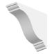 Dentil Block Exterior - 77mm x 250mm x 200mm White