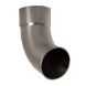 Lindab Magestic Steel Downpipe Shoe - 120mm Galvanised
