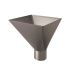 Lindab Magestic Steel Large Water Hopper - 120mm Galvanised