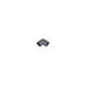 FloPlast Solvent Weld Waste Bend Knuckle - 90 Degree x 40mm Grey