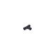 FloPlast Solvent Weld Waste Tee - 40mm Black