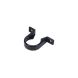 FloPlast Solvent Weld Waste Pipe Clip - 50mm Black