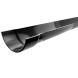 Cast Iron Half Round Gutter - 100mm x 1829mm Black