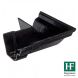 Cast Iron Notts Ogee Gutter External Angle - 90 Degree x 115mm Black