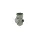 FloPlast Industrial/ Xtraflo Downpipe Single Socket Access Pipe - 110mm Grey