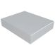 Aluminium Coping Stop End for 141-200mm Wall - 260mm Painted