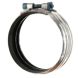 Cast Iron Halifax Soil Coupling Chrome Steel Max - 150mm