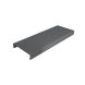 Aluminium Coping for 301-350mm Wall - 410mm x 3mtr Anthracite Grey (7016 Matt)