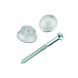 Corrugated Sheet Fixing Screws - Clear - Pack of 10