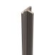 Composite Slatted Cladding Joint Trim - 3.6mtr Argent