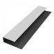 White Woodgrain Soffit J Trim - 5mtr