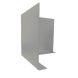 Aluminium Fascia L Profile External 90 Degree Corner - 150mm x 2mm Painted