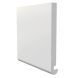 200mm White Bullnose Fascia Board - 18mm x 5mtr - Pack of 2