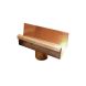 Copper Large Box Gutter Running Outlet To 80mm