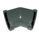 FloPlast Deepflow/ Hi-Cap Gutter Angle - 135 Degree x 115mm x 75mm Anthracite Grey