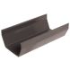 FloPlast Square Gutter - 114mm x 4mtr Anthracite Grey