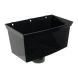FloPlast Deepflow/ Hi-Cap Downpipe Hopper - 80mm Black