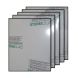 Rigid/ Solid PVC Hygiene Cladding Sheet - 1220mm x 2440mm x 2.5mm White - Pack of 5