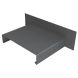 Aluminium Coping Upstand for 141-200mm Wall - 260mm Anthracite Grey (7016 Matt)