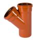 Drainage Junction Double Socket - 45 Degree x 110mm
