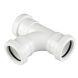 FloPlast Push Fit Waste Tee - 40mm White