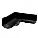 Cast Iron Ogee Gutter Internal Angle - 90 Degree x 100mm Black