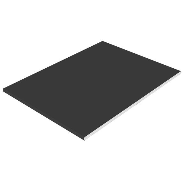 150mm Black Smooth Soffit Board - 10mm x 5mtr