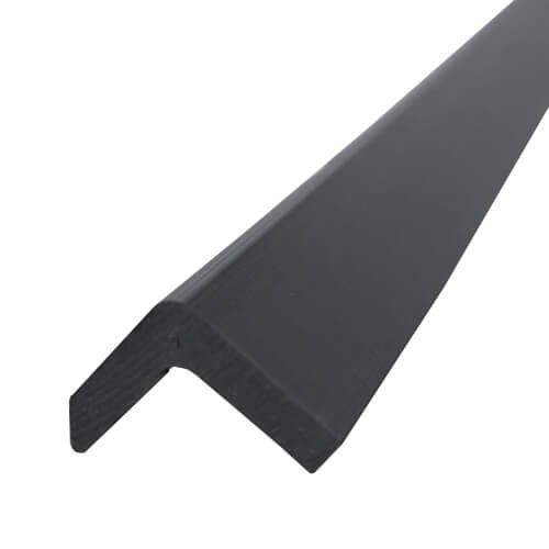 Pbsl Group Grey Standard Woodgrain / Grooved Composite Decking Corner Trim - 40Mm X 36Mm X 3600Mm Mid