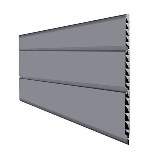 300mm Storm Grey Smooth Hollow Soffit Board - 10mm x 5mtr - Pack of 4