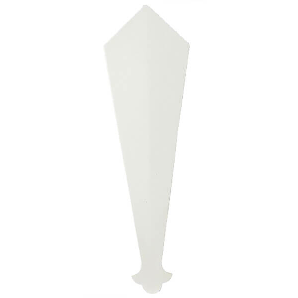 White Fascia Bargeboard Finial - 340mm