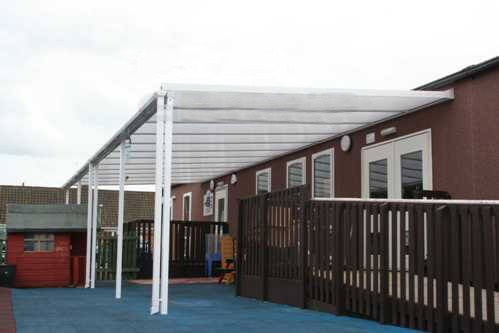 PolyX Storm Carport - 6mtr Length x 2mtr Projection