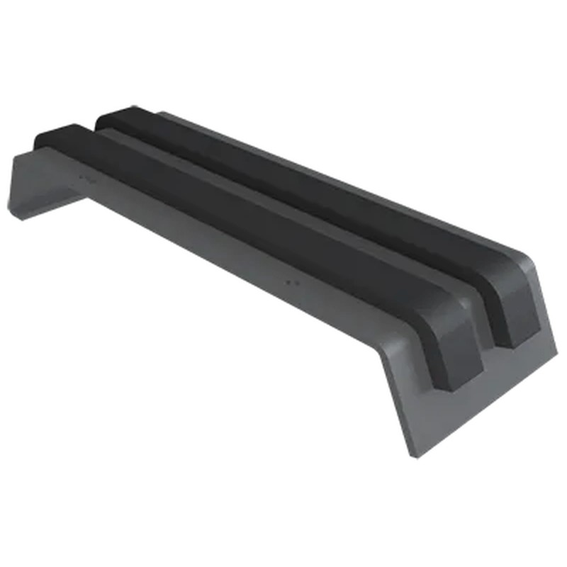 Aluminium Coping Union for 301-350mm Wall - 410mm Anthracite Grey (7016 Matt)