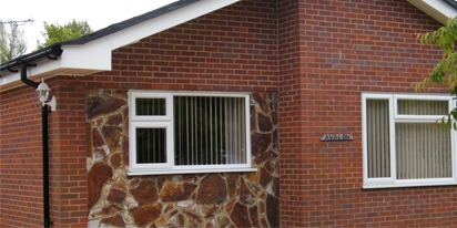 Black Half Round Guttering - Stumble Lane, Ashford, Kent