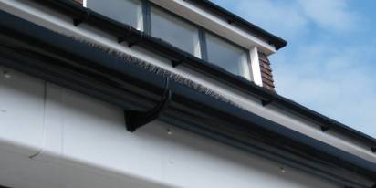 Deepflow Guttering and White Roofline - Vicarage Road, Southborough, Kent