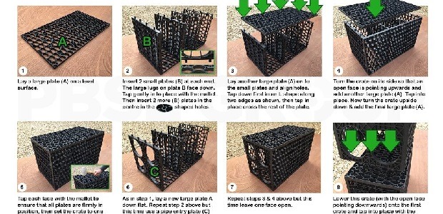 Ellipse Double Soakaway Crate Assembly Instructions