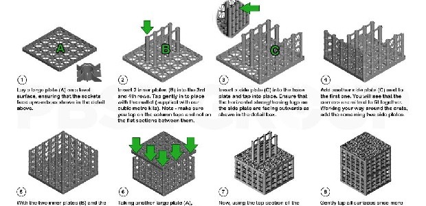 65 Tonne Heavy Soakaway Crate Assembly Instructions