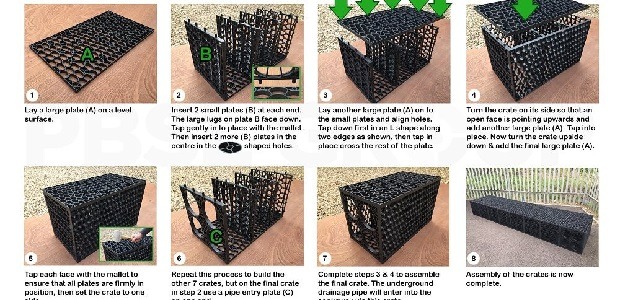 Shallow Soakaway Crate Assembly Instructions