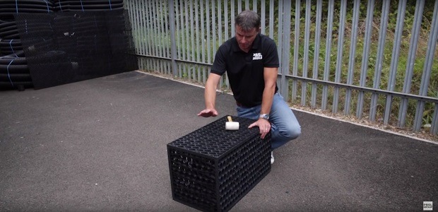 Building Your Shallow Soakaway Crate (Video)